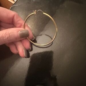 14 K Gold Hoop Earring